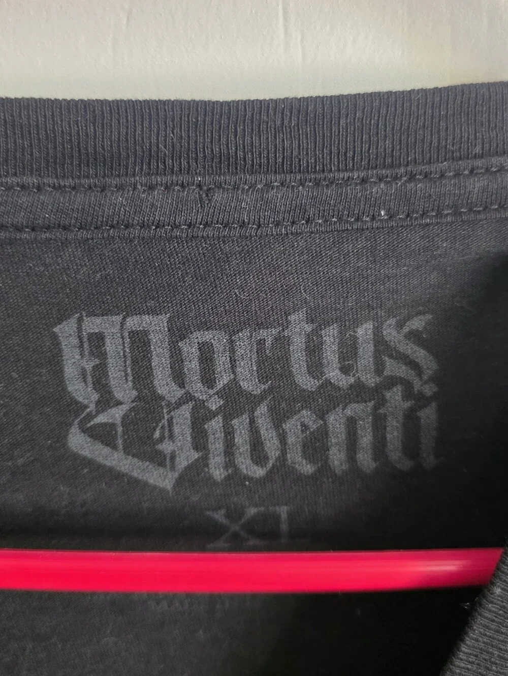 Mortus Viventi Empress Graphic Black Men's T-Shirt - Picture 3 of 3